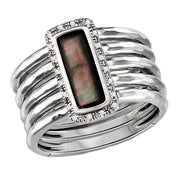 Ladies Fashion Gem-Stone Ring