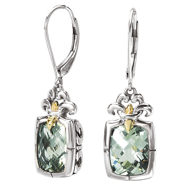 Ladies Fashion Gemstone Earrings