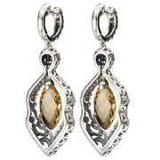 Ladies Fashion Gemstone Earrings