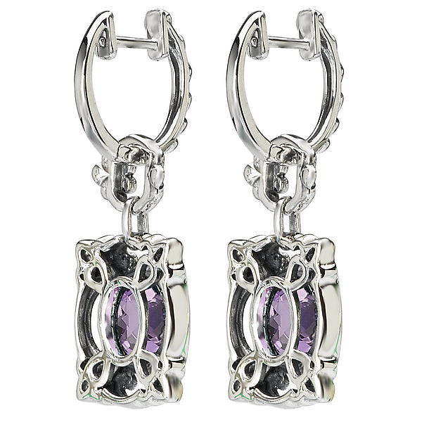 Ladies Fashion Gemstone Earrings