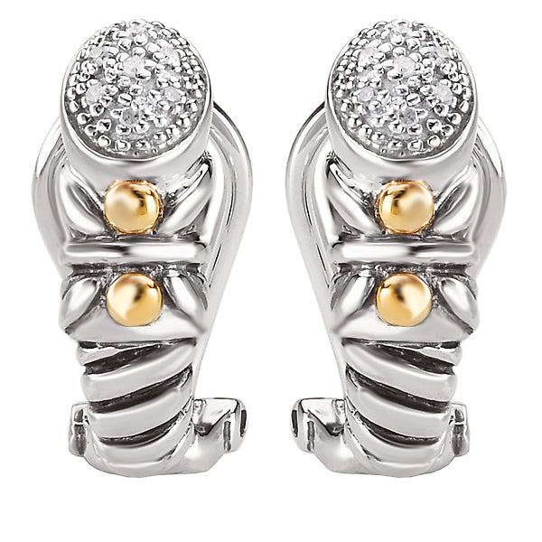 Ladies Fashion Diamond Earrings