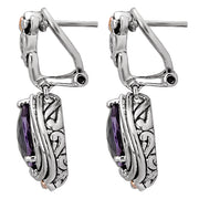 Ladies Fashion Gemstone Earrings