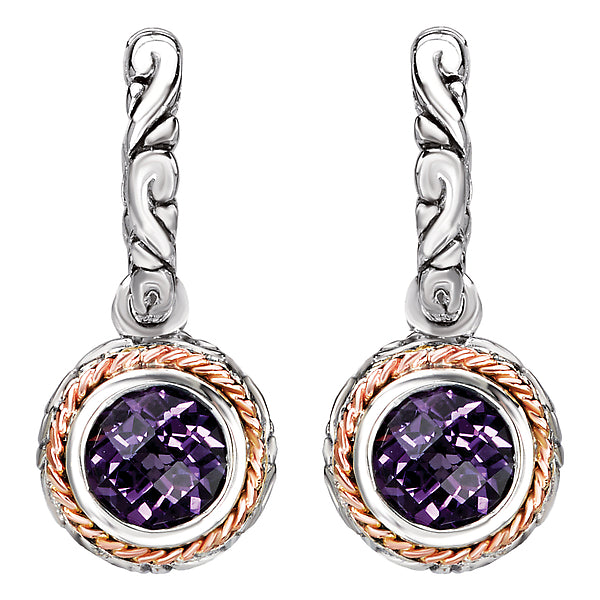 Ladies Fashion Gemstone Earrings