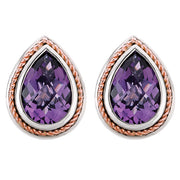 Ladies Fashion Gemstone Earrings