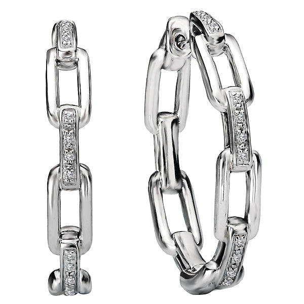 Ladies Fashion Hoop Earrings