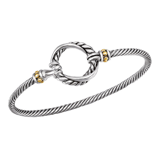 Ladies Fashion Two-Tone Bracelet