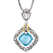 Ladies Fashion Gemstone Pendant