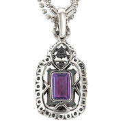 Ladies Fashion Gemstone Pendant