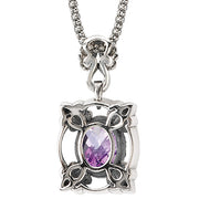 Ladies Fashion Gemstone Pendant