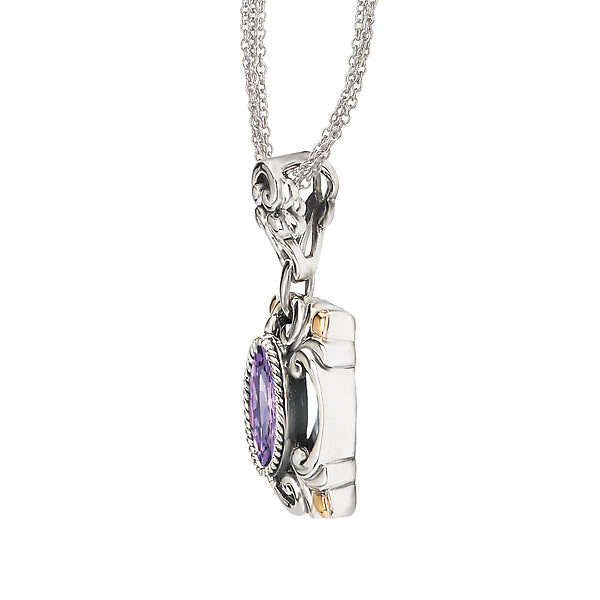 Ladies Fashion Gemstone Pendant