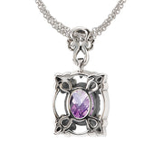 Ladies Fashion Gemstone Pendant