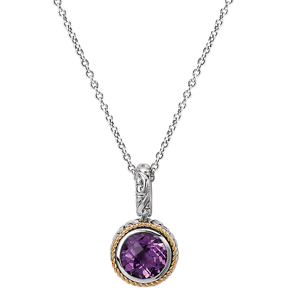 Ladies Fashion Gemstone Pendant