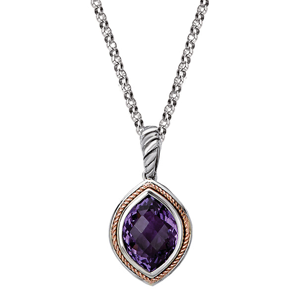 Ladies Fashion Gemstone Pendant