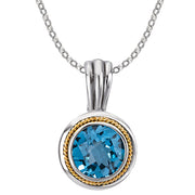 Ladies Fashion Gemstone Pendant