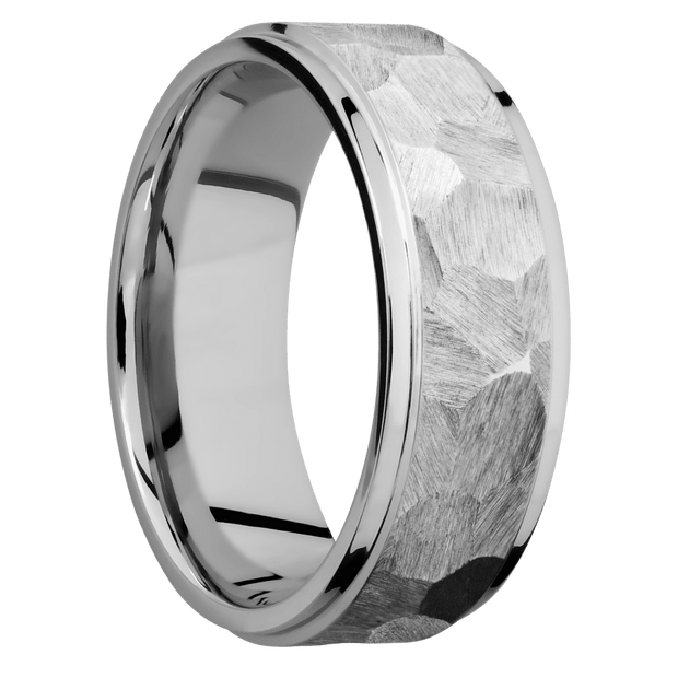 14K White Gold with Rock , Polish Finish