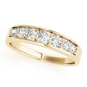 14K Yellow Gold 1 CT Diamond Wedding Band