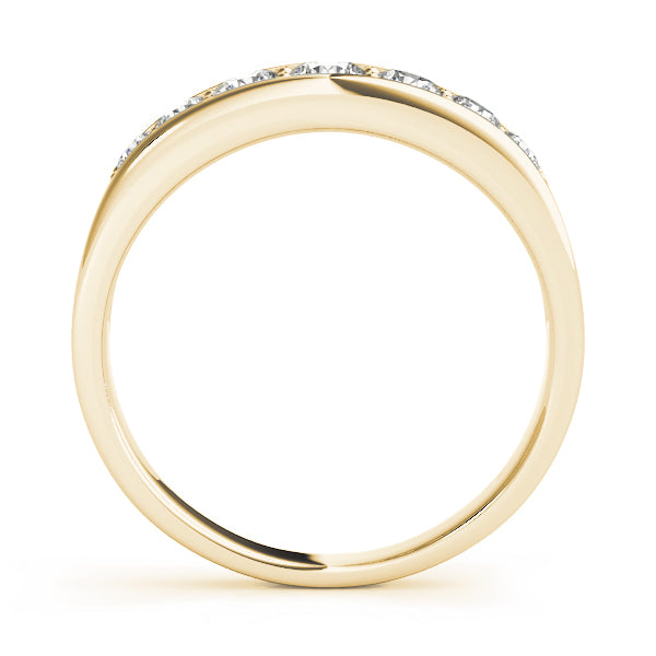 14K Yellow Gold 1 ct tw Diamond Wedding Ring