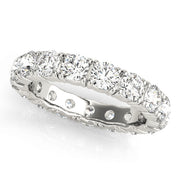 15-Stone Round Diamond Wedding Ring