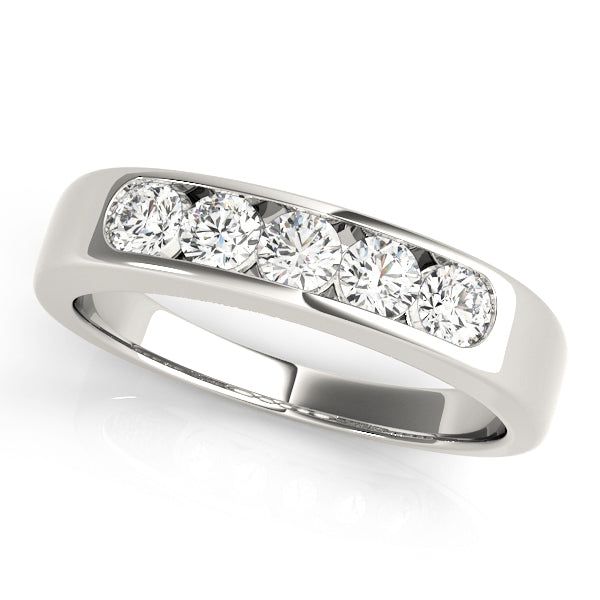 Multi-Stone Diamond Wedding Ring