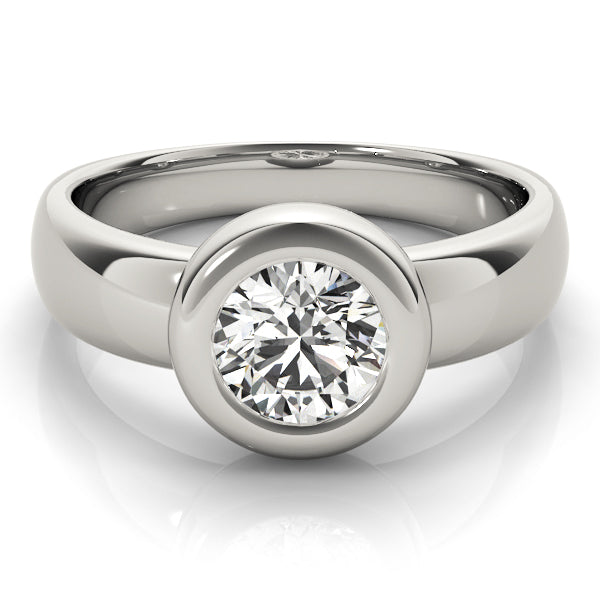 Solitaire Diamond Engagement Ring