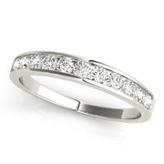 9-Diamond Round Wedding Ring