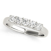 Multi-Diamond Wedding Band in Precious Metal
