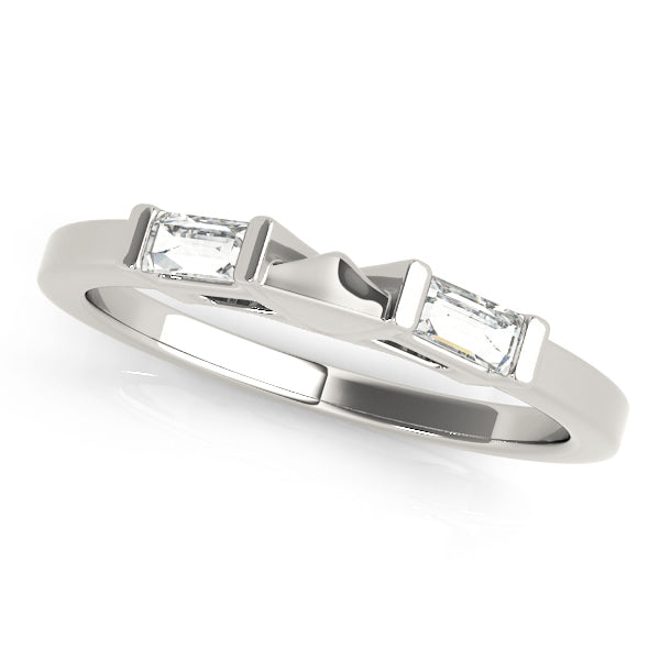 Baguette Diamond Wedding Band