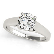 1.0 CT Round Diamond Engagement Solitaire Ring