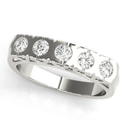 Multi-Diamond Wedding Ring