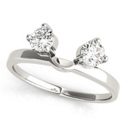 Two-Stone Diamond Wedding Ring