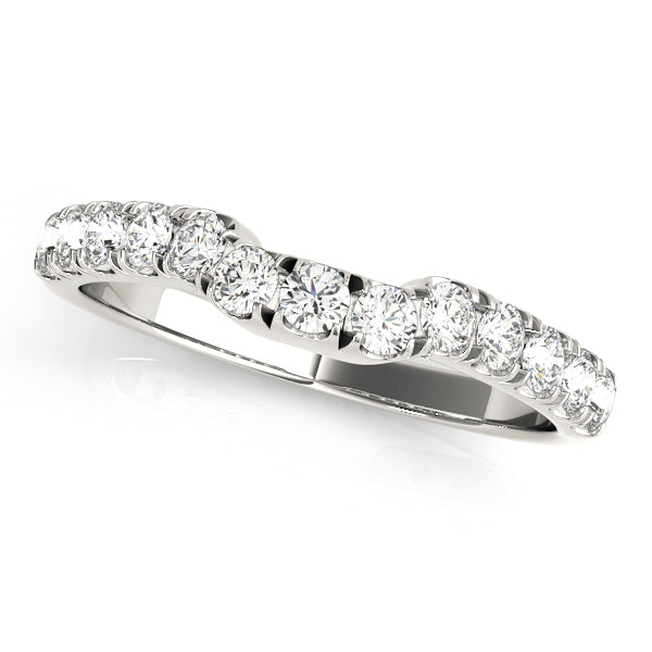 Multi-Diamond 14K Gold Wedding Ring
