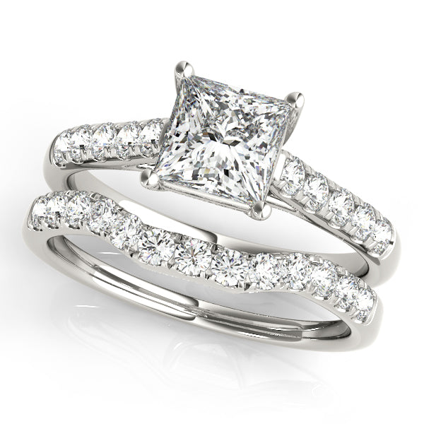 Trellis Diamond Engagement Ring