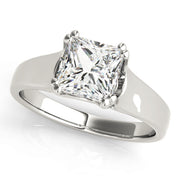 Diamond Solitaire Engagement Ring in 14K Gold