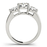 Three Stone Diamond Engagement Ring