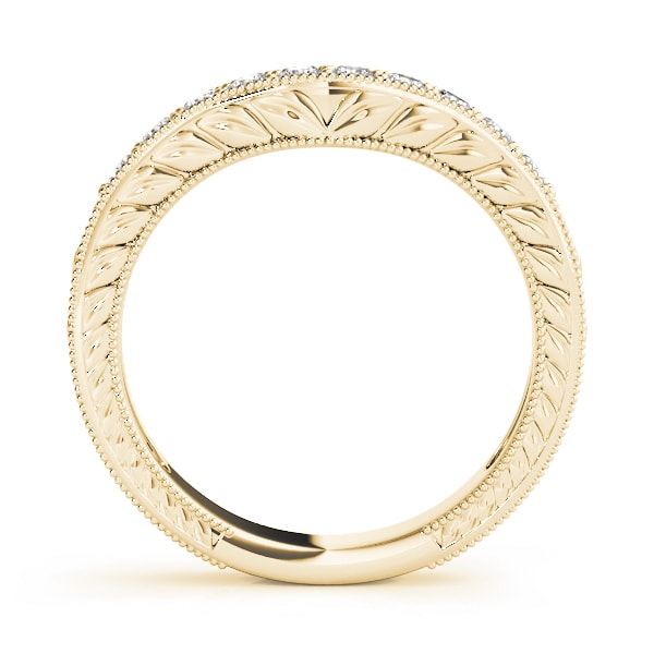 14K Yellow Gold 1/3 ct tw Diamond Wedding Ring