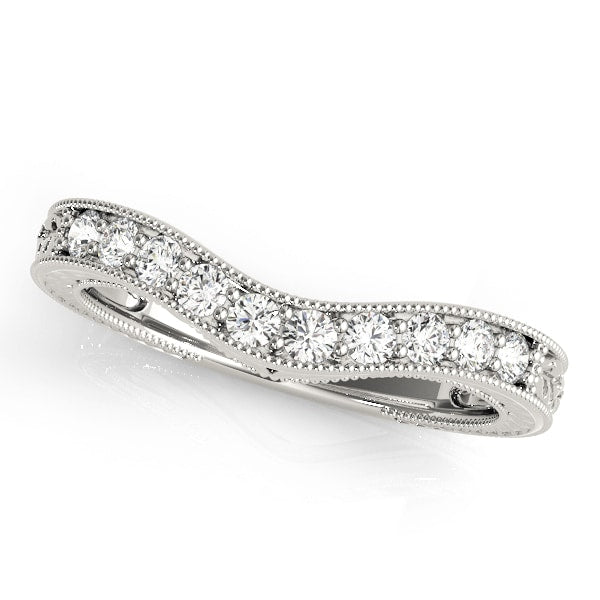 Platinum 1/4 ct tw Diamond Wedding Ring