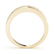 14K Yellow Gold 1/10 ct tw Diamond Wedding Ring