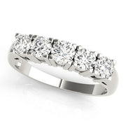 Diamond Wedding Ring with Round Diamonds