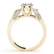 18K Yellow Gold 1 1/3 ct tw Solitaire Diamond Engagement Ring