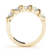 18K Yellow Gold 1 ct tw Diamond Wedding Ring