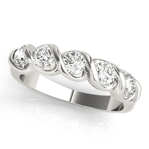 Platinum 1 ct tw Diamond Wedding Ring
