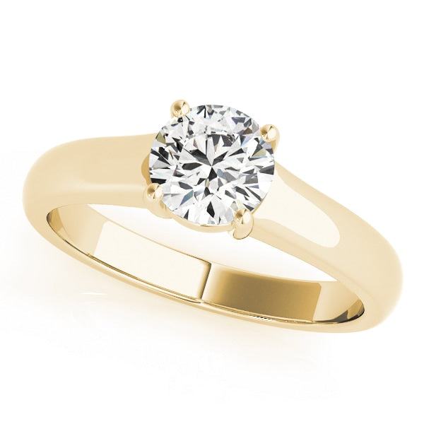 18K Yellow Gold 1 ct tw Solitaire Diamond Engagement Ring