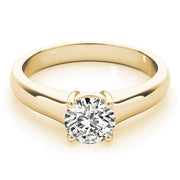 14K Yellow Gold 1 ct tw Solitaire Diamond Engagement Ring