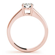 14K Rose Gold 1 ct tw Solitaire Diamond Engagement Ring