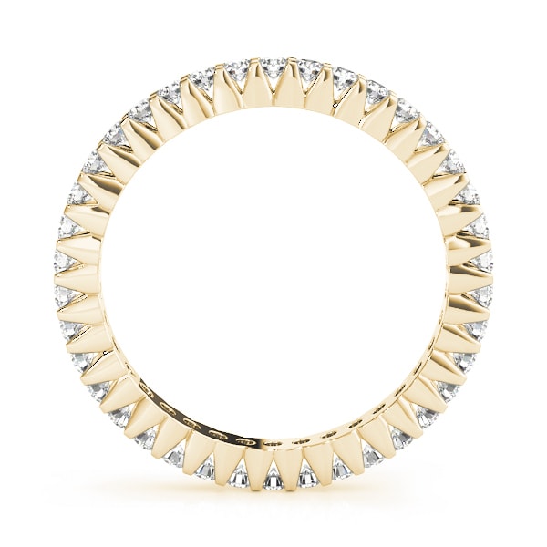 14K Yellow Gold 3/4 ct tw Diamond Wedding Ring