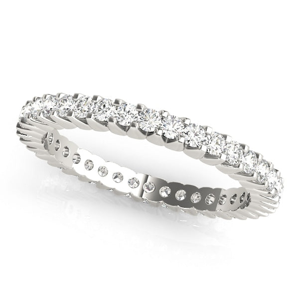18K White Gold 3/4 ct tw Diamond Wedding Ring