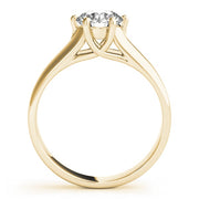 18K Yellow Gold 1 ct tw Solitaire Diamond Engagement Ring