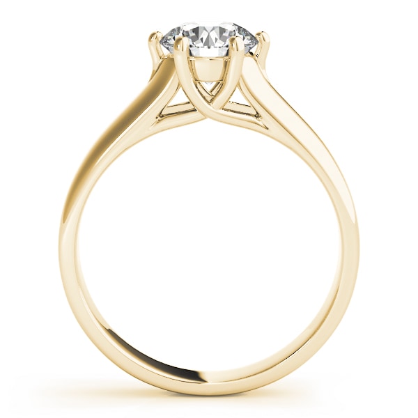 18K Yellow Gold 1 ct tw Solitaire Diamond Engagement Ring