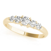 14K Yellow Gold 3/4 ct tw Diamond Wedding Ring