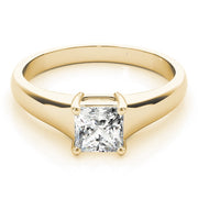 14K Yellow Gold 3/4 ct tw Solitaire Diamond Engagement Ring
